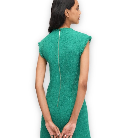 Kate Spade Sequin Tweed Sleeveless Shift Dress Size 4 NWOT - Picture 2 of 7